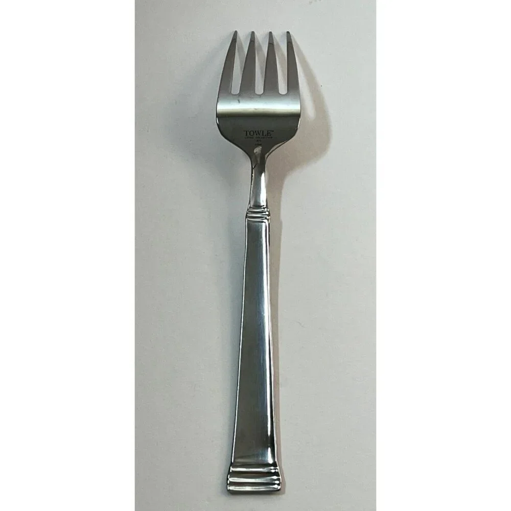PARADISE by Towle Living Collection Stainless 18/0 Serving Meat Fork